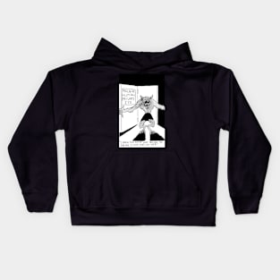 Werewolf Noir Kids Hoodie